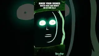 Rinse Your Dishes | Rick and Morty | Adult Swim UK 🇬🇧
