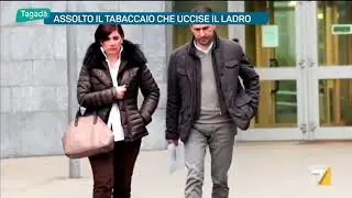Assolto il tabaccaio che uccise il ladro