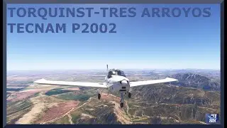 Torquinst (SATZ) to Tres Arroyos (SAZH) | Tecnam P2002JF | MSFS 2024