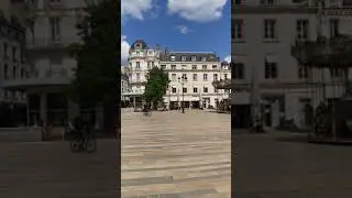 Orl&eacute;ans City in France.