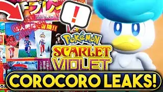 NEW POKEMON COROCORO LEAKS! NEW Pokemon Scarlet & Violet Leaks! New Pokemon and More!