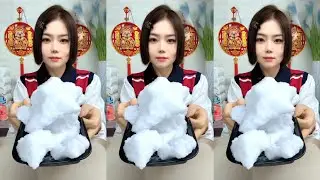 ASMR WHITE ICE EATING 