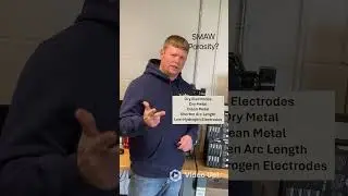 How To Fix Porosity In Stick Welds? #tvweld #brentharkness #welding #jccmti #smaw #stickwelding