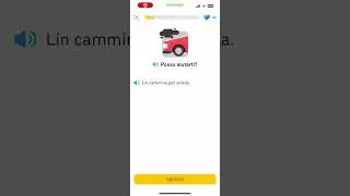 sneakpeak Let&rsquo;s read Italian Duolingo Stories #beginner section 5: daily refresh challenge #shorts
