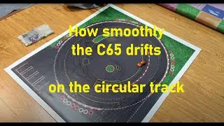Turbo C65 - how smoothly the C65 drifts on the circular track