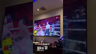 Jake Paul's Reaction To KSI'S Knockout Win
