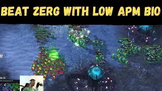 TvZ Low APM Macro Terran | Starcraft 2 Educational Commentary