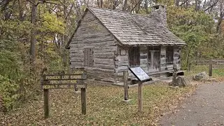 Log Cabin at Robert O. Cook Memorial Arboretum, Janesville