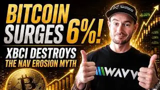 Bitcoin Surges Up 6%! XBCI Bitcoin Income ETF Up 7% ➡️ XBCI Does Not Have NAV Erosion!