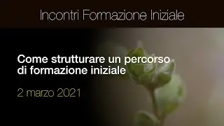 Incontri Formazione Iniziale