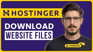 How To Download Website Files From Hostinger | Hostinger Download File Or Website Backup