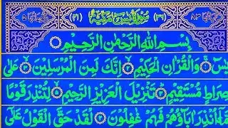 Surah Yaseen Surah Ar Rahman ll Best Qur'an tilawat with Full Arabic text, daily Qur'an tilawat: 🌹📖🌹