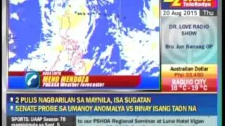 Flashfloods, landslides imminent amid Typhoon Ineng