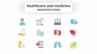 Healthcare & Medicine - Animation Icons After Effects Templates