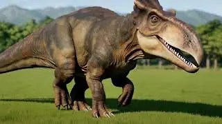 Realistische Dinosaurier &ndash; Ruhige 3D-Animation ohne Musik #dinosaur #video