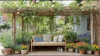 Cottage Garden Patio Decorating Ideas for a Soft, Homely Atmosphere
