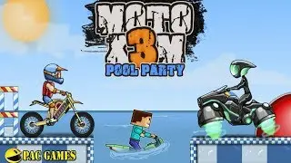 Moto X3M - Pool Party All New Bikes Unlocked
