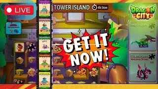 Dragon City: TOWER ISLAND: Collect Dragons & Rewards
