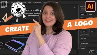 Design a Simple Logo (Intro to Illustrator Pt.1)