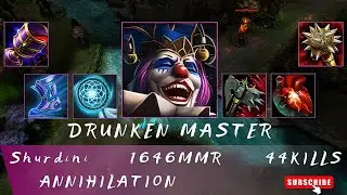 HoN | Mid Wars | Drunken Master | Shurdini | 1646 MMR