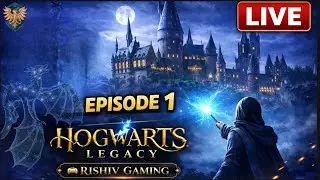 🔴&nbsp;Hogwarts Legacy LIVE Hindi&nbsp;| Hogwarts Mein Pehla Din | EP 1 | #gaming #live #hogwartslegacy