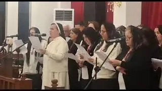 ترتيلة تاو يا عليمي وعلمياثا  مشاركة جوق مار عودا في مهرجان مار نرساي العاشر