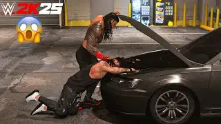 Roman Reigns Destroys Dominik Mysterio at Backstage Brawl | WWE 2K25 Gameplay