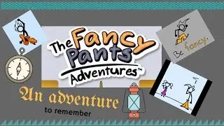 AN ADVENTURE WITH PANTS !!! || FANCY PANTS ADVENTURE WORLD 3 //AMT