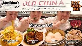Old China Dimsum House | Eat With Me #food #foodie #vlog #vlogs #mukbang #chinese #dimsum  #marikina