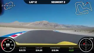 991.2 GT3 Fast Lap NEW TRACK!! Charleston Peak configuration.