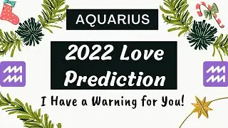 AQUARIUS♒️2022 LOVE PREDICTION TAROT READING | SOULMATE TAROT | TWIN FLAME TAROT | PSYCHIC TAROT❤️