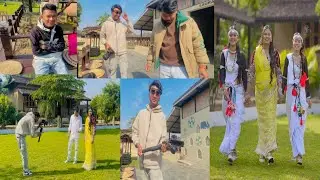 Sauraha Tharu Village Photo Shoot 📸 | Real Tharu Culture Nepal 🇳🇵