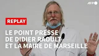 REPLAY - Didier Raoult tient une conférence de presse à Marseille