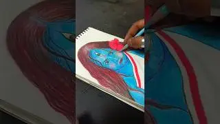 Maa Kali&rsquo;s Eyes Follow My Hand 😱 | Living Maa Kali Painting | Must Watch 🙏