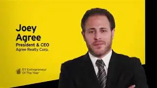 Agree Realty Corp - Joey Agree - EY's Entrepreneur of the Year Winner