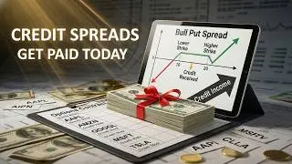 Bull Put Spread Get Paid to Be Calm (Credit Strategy) & 5 Stocks How to they Growth