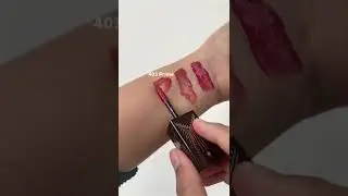 Swatches Make Over x Hian Then Glassy Lip Lacquer 💖