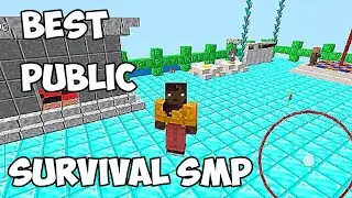 Best Public Survival Smp NO LAND CLAIM For Java And Pe