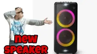 My New Speaker 🔊 | Powerful Sound & Crazy Bass Speaker Unboxing 🔊 | Powerful Sound Test
