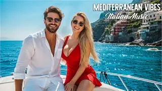 Dreamy Mediterranean Music 🎶🌊 Timeless Greek Island Scenery & Elegant Italian Vibes