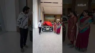 🤩New KIA sonet car to home😍 #walkwithjai #kia #sonet2025 #green #coimbatore #chenai #tamil #reviwe