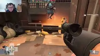 Team Fortress 2 - Intense Soldier Battle on Mannhole (KOTH Gameplay)