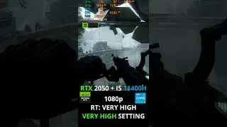 Crysis 3 REMASTERED on Very High Setting + RT | DLSS QUALITY | RTX 2050 + I5 11400H | #rtx #nvidia