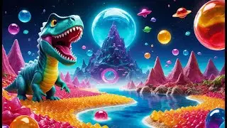 Dino Dexter and the Jelly Rocket | Fun Dinosaur Song for Kids | Dino Adventure Rhyme for Toddlers
