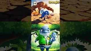 🌈 Песня ABC Animals in Disasters 🐊🐻🐬 | Аллигаторная лавина, Медвежья метель, Кошачий циклон 🌪️❄️💧