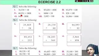 Math Grade 5 |Unit 2 | Lecture 3 | AJK Textbook Board | Educating Youth
