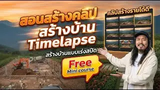 Mini Course: คลิปสอน สร้างบ้าน time-lapse ดูจบทำได้เลย