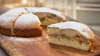 Super Soft Apple Cake 🍎 Easy Homemade