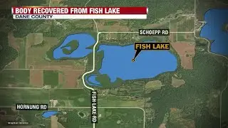 Dane Co. officials recover body from Fish Lake
