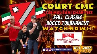 Saturday PM | Court CMC | 2025 CMC Fall Classic Bocce Tournament Sponsored by Ken's Parkhill Roofing